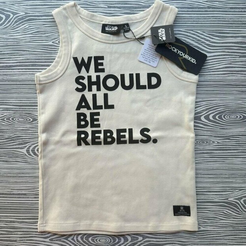 Rock Your Kid Star Wars Tank 5 NWT